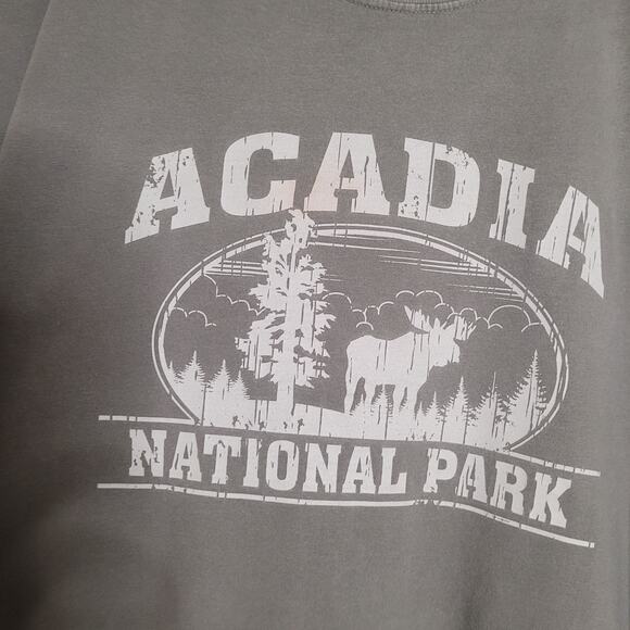 Comfort Colors Acadia National Park Gray 3XL Shirt - Picture 6 of 13